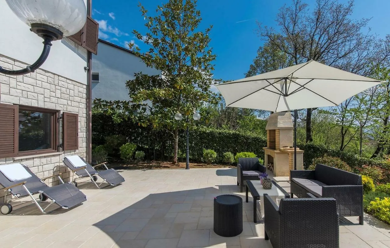 Villa Bona Ventura With Sea View Near Opatija Icici