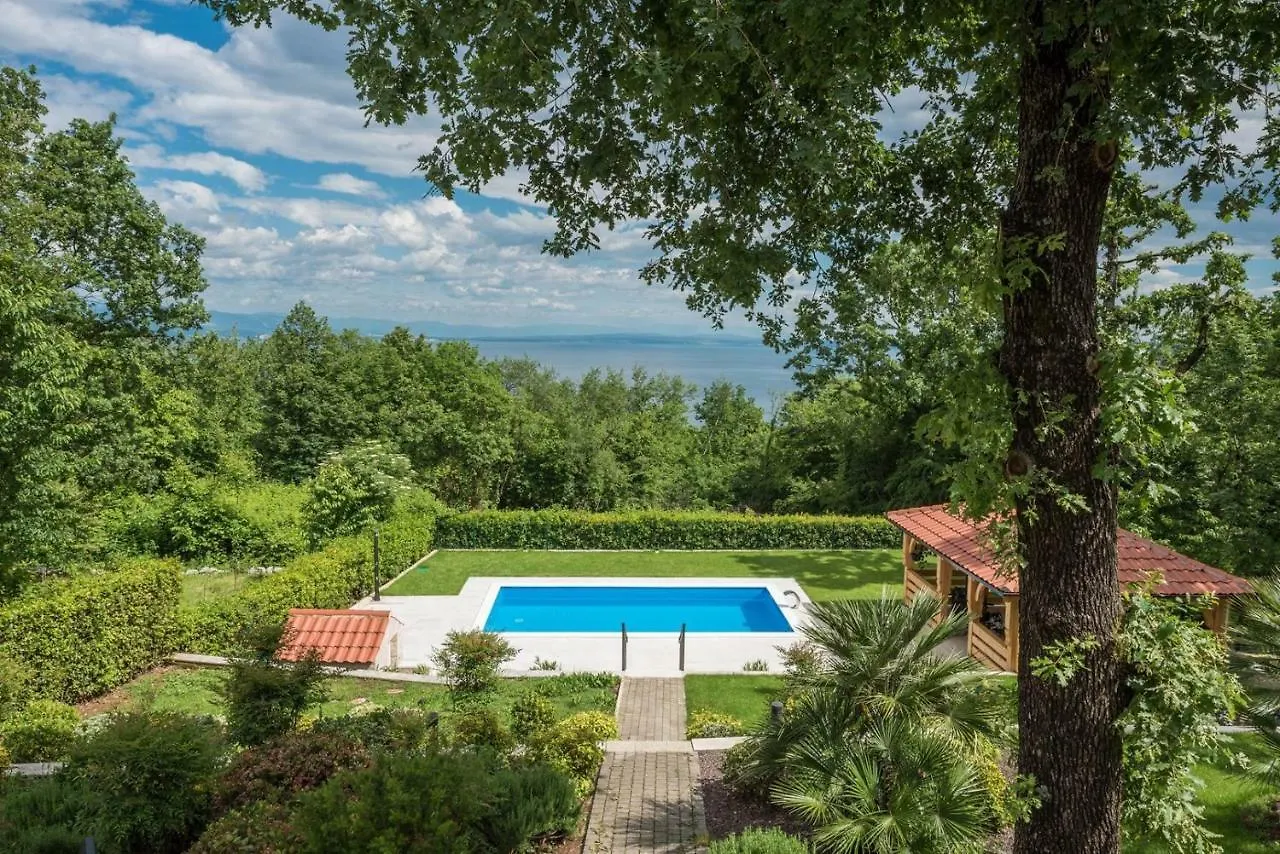 Villa Bona Ventura With Sea View Near Opatija Icici