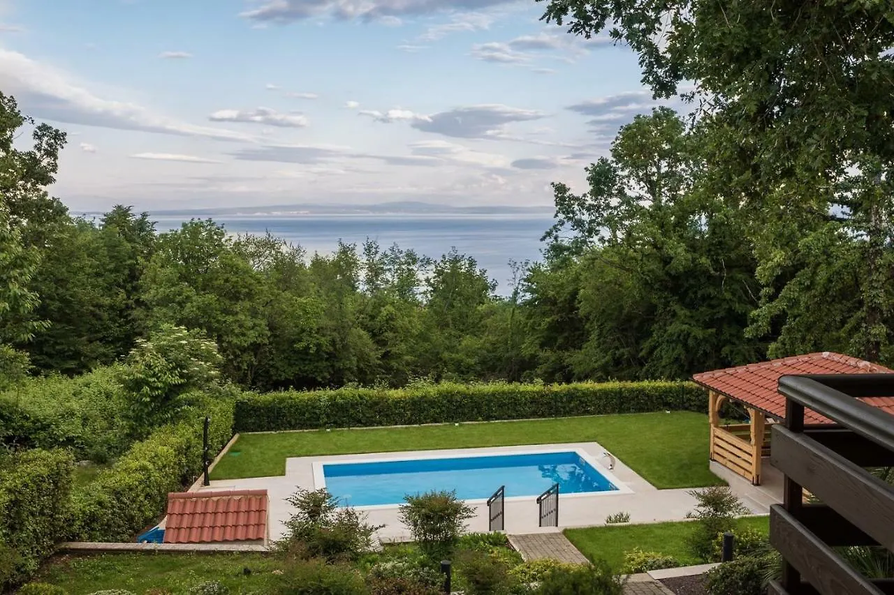 Villa Bona Ventura With Sea View Near Opatija Icici Croatia